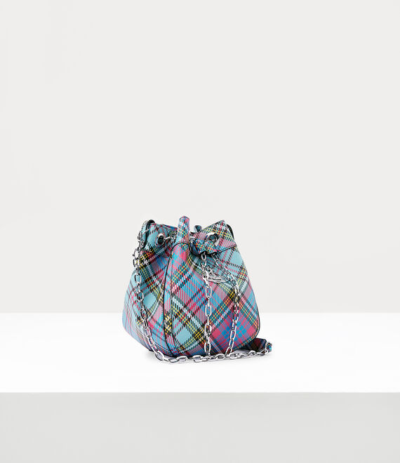 Vivienne Westwood Chrissy Medium Bucket Bag in MacAndy Tartan